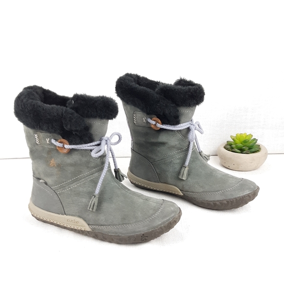 CUSHE FIRESIDE GRAY WATERPROOF BOOTS - Picture 11 of 16